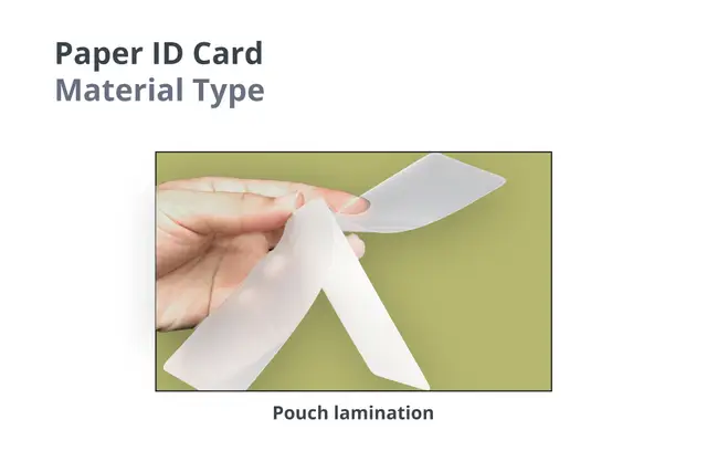 Paper id cards